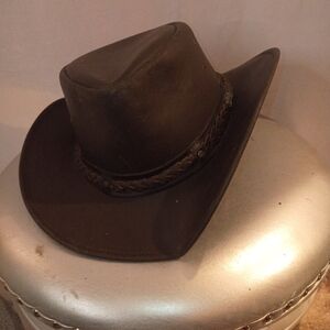 Men's Dark Brown Western Hat